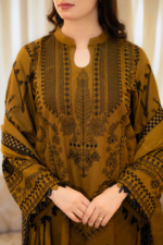 Libas - 3pcs Lawn Embroidered With Chiffon Emb Dupatta - 3001 - Image 4