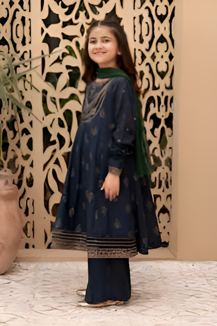MARIA B - 3pcs Lawn - Kid's - Unstitched - Image 2