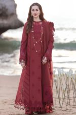 QALAMKAR - 3PCS LAWN CHICKENKARI – WOMEN’S – UNSTITCHED