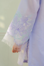 Zara Shahjahan - 3pcs Lawn Embroidered With Chiffon Printed Dupatta - 764 - Image 6