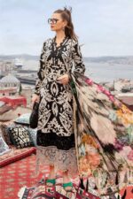 MARIA B - 3PCS LAWN PRINTED - WOMEN'S - UNSTITCHED