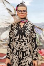 MARIA B - 3PCS LAWN PRINTED - WOMEN'S - UNSTITCHED - Image 3