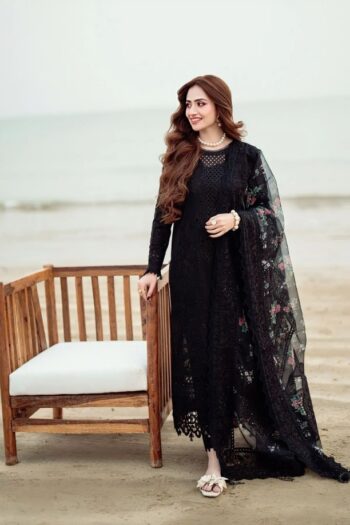 NUREH - 3PCS LAWN CHICKEN KARI - WOMEN'S - UNSTITCHED