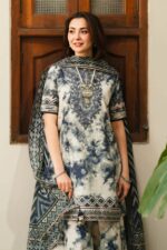 SAPPHIRE - 3PCS KHADDAR PRINTED - WOMEN'S - UNSTITCHED - Image 3