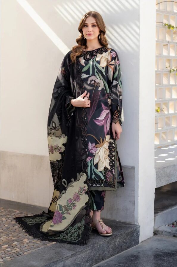 BAROQUE - 3PCS LAWN PRINTED - WOMEN'S - UNSTITCHED
