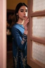 Maria B - 3pcs Lawn Embroidered With Diamond Printed Dupatta - 0542 - Image 4