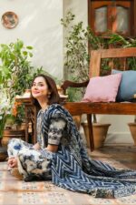 SAPPHIRE - 3PCS KHADDAR PRINTED - WOMEN'S - UNSTITCHED - Image 6