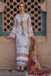 ANUS AKBAR - 3PCS LAWN EMBROIDERED - WOMEN'S - UNSTITCHED