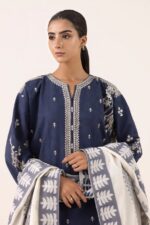 SAPPHIRE - 3PCS DHANAK EMBROIDERED - WOMEN'S - UNSTITCHED - 201 - Image 2