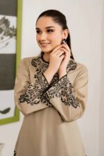 AGHA NOOR - 3PCS DHANAK EMBROIDERED - WOMEN'S - UNSTITCHED - Image 4