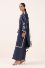 SAPPHIRE - 3PCS DHANAK EMBROIDERED - WOMEN'S - UNSTITCHED - 201 - Image 3