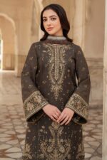 Jazmin - 3pcs Lawn Embroidered With Diamond Printed Dupatta - 796 - Image 6