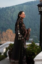 Hussain Rehar - 3pcs Lawn Embroidered With Diamond Print Tarkashi Dupatta - 218 - Image 6