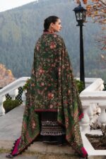Hussain Rehar - 3pcs Lawn Embroidered With Diamond Print Tarkashi Dupatta - 218 - Image 8