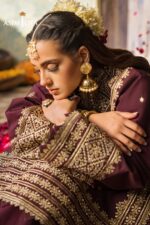 ASIM JOFA - 3PCS DHANAK EMBROIDERED - WOMEN'S - UNSTITCHED - 3195 - Image 6