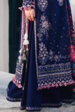 Hussain Rehar – 3pcs Dhanak Emb With Printed Wool Shawl – 1267 - Image 4