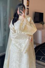Sahane Luxury Chicken Kari 3pcs Lawn With Ready To Wear Dupatta- 758 - Image 6
