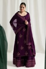 Batik - 3pcs Lawn Embroidered With Chiffon Emb Dupatta - 780 - Image 2