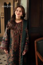 Asim Jofa - 3pcs Lawn Embroidered With Lawn Emb Dupatta - 937 - Image 5