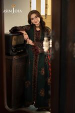 Asim Jofa - 3pcs Lawn Embroidered With Lawn Emb Dupatta - 937 - Image 4