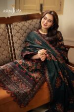 Asim Jofa - 3pcs Lawn Embroidered With Lawn Emb Dupatta - 937 - Image 8