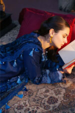 Zara Shahjahan - 3pcs Lawn Emb With Diamond Printed Dupatta- 51221 - Image 3