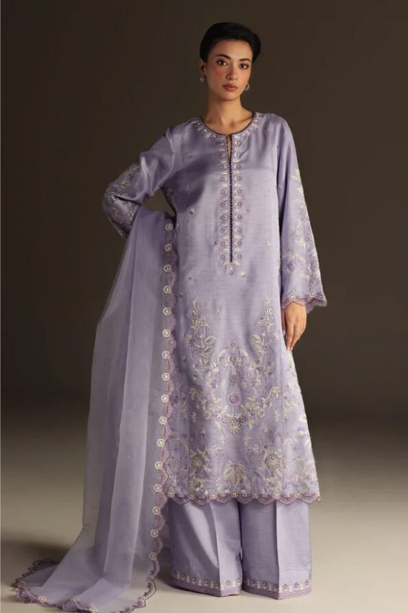 Zara shah jahan - 3Pcs Lawn Emb - 3277