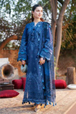 Zara Shahjahan - 3pcs Lawn Emb With Diamond Printed Dupatta- 51221