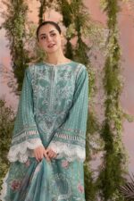 Sobia Nazir - 3pcs Chicken Kari Lawn Emb With Diamond Printed Dupatta - 51216 - Image 7