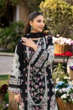 Elaf - 3pcs Lawn Embroidered With Diamond Printed Dupatta - 51226 - Image 4
