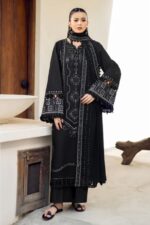 Naqosh - 3pcs Lawn Emb With Chiffon Emb Dupatta - 3096