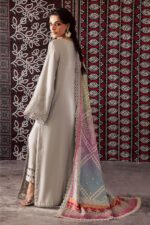 Nureh - 3pcs Chicken Kari Lawn Emb With Diamond Printed Dupatta - 962 - Image 3