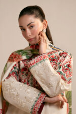 Zarashahjahan - 3Pcs Lawn Emb - 816 - Image 2
