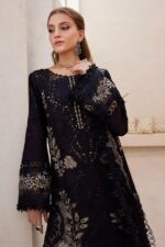 Maria B - 3pcs Lawn Emb With Ready To Wear Chiffon Emb Dupatta - 7305 - Image 2