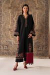 Batik - 3pcs Lawn Emb With Diamond Printed Dupatta - 0105