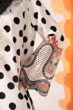 Maria B – 3pcs Lawn Printed With Ready To Wear Chiffon Dupatta – 646/W - Image 4