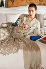 Maria B – 3pcs Chicken Kari Lawn Emb With Ready To Wear Dupatta – 889 - Image 4