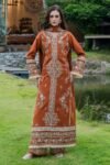 Batik - 3pcs Luxury Dhanak Embroidered With Emb Dhanak Shawl - 863
